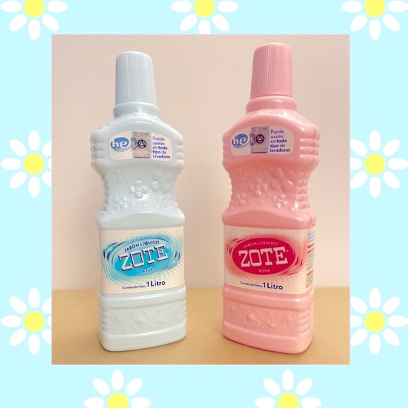 Zote Other New Zote Liquid Laundry Detergent Jabon Pink Blue Poshmark